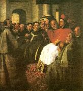 Francisco de Zurbaran buenaventura at the council of lyon oil painting on canvas